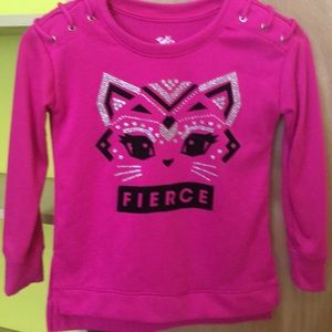 ❄️3/$10 Justice long sleeve sweater size 6/7